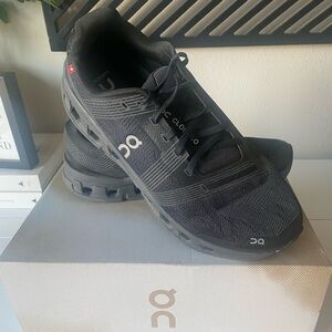 On Cloudgo Running Men's Black Athletic Shoes
